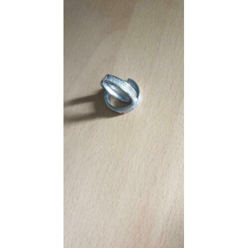 Zinzi Creolen Zilver