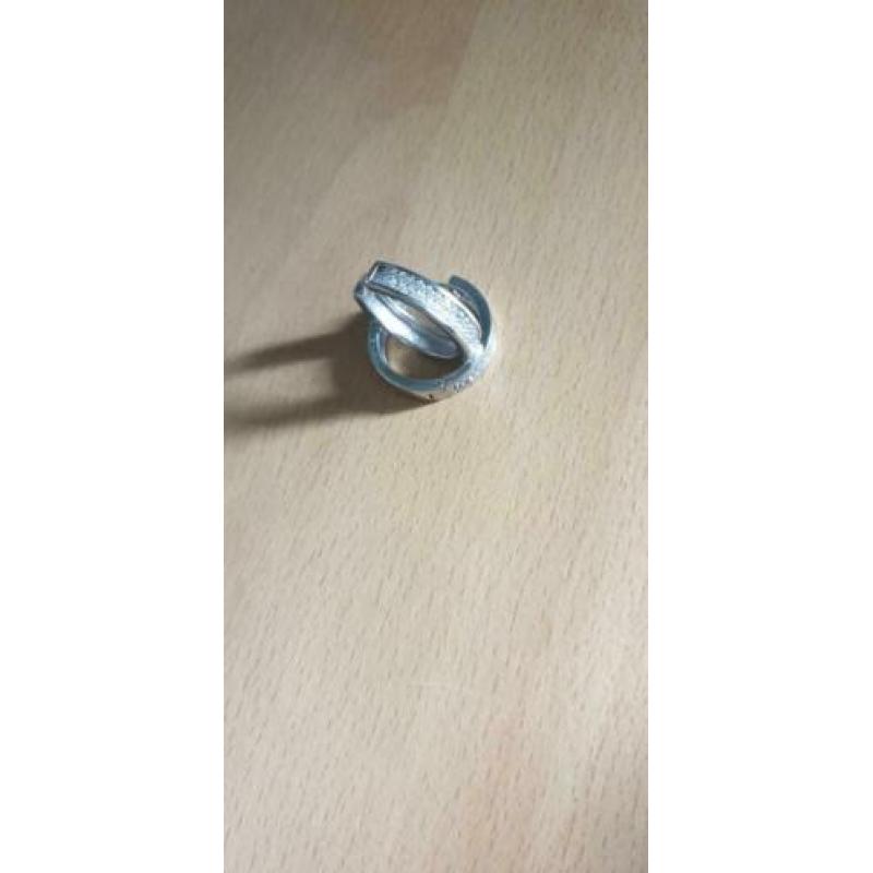 Zinzi Creolen Zilver
