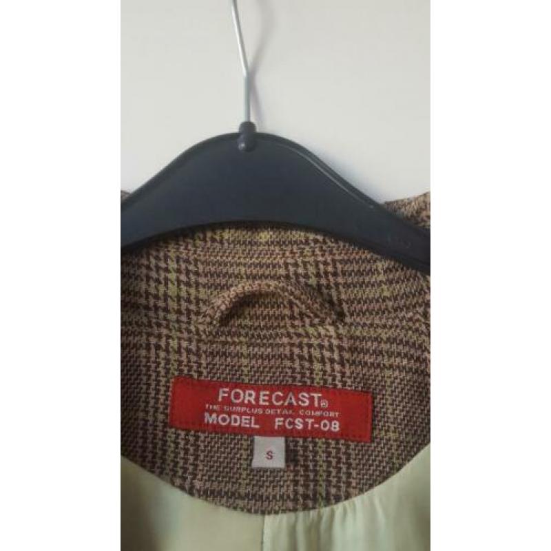 Zgan gevoerde blazer maat s van forecast