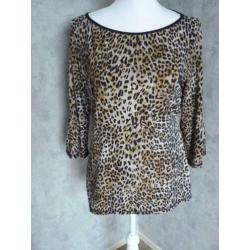Studio Anneloes leopard traveller shirt maat S.