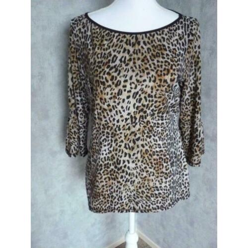 Studio Anneloes leopard traveller shirt maat S.