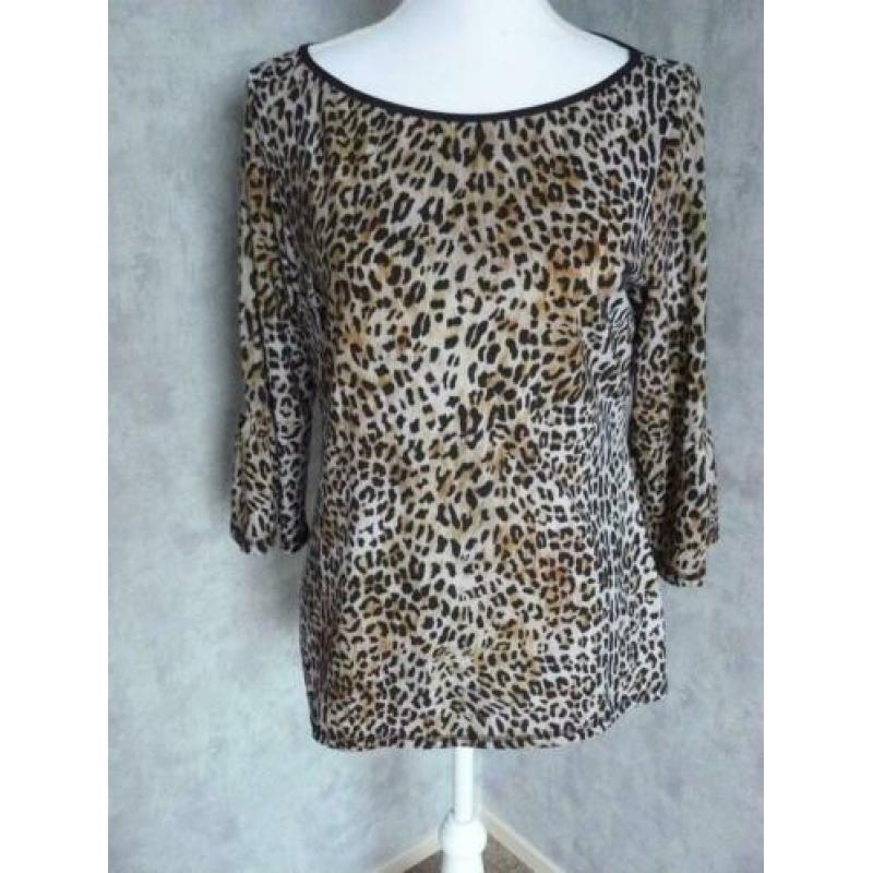 Studio Anneloes leopard traveller shirt maat S.