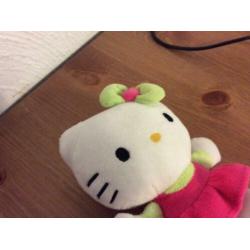 Hello kitty knuffel, zgan, 15 cm