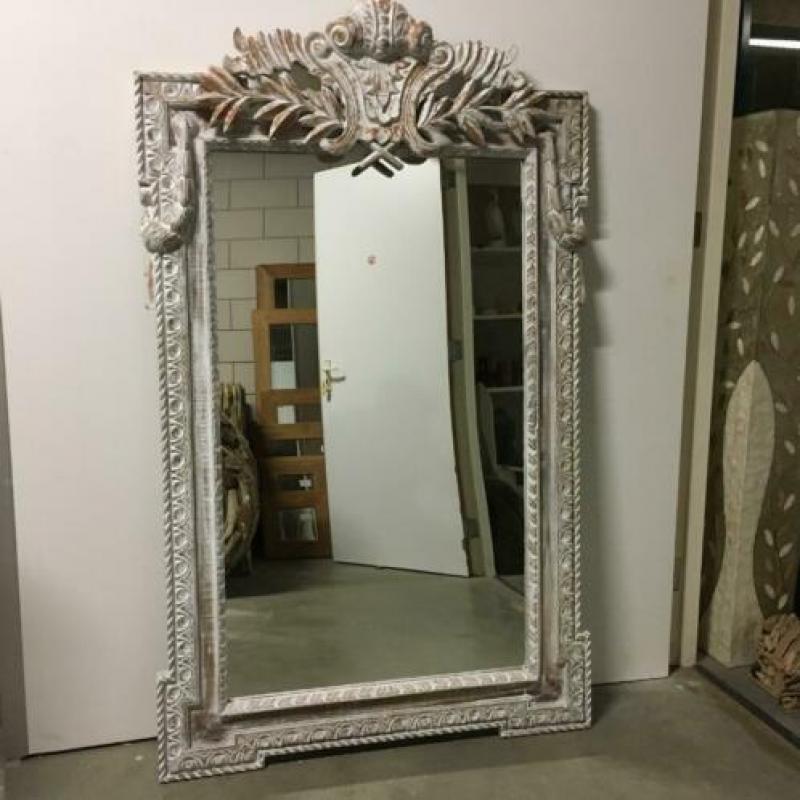 Kuifspiegel - Barok lijst - 165 x 100 cm - Bij TTM Wonen