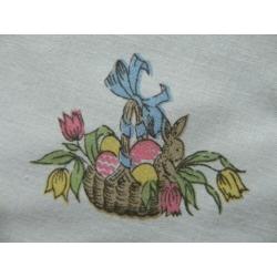 tafellaken met paas motieven