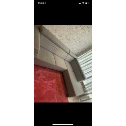 Leuke grijs lounge bank