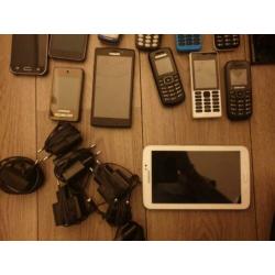 Partij telefoons