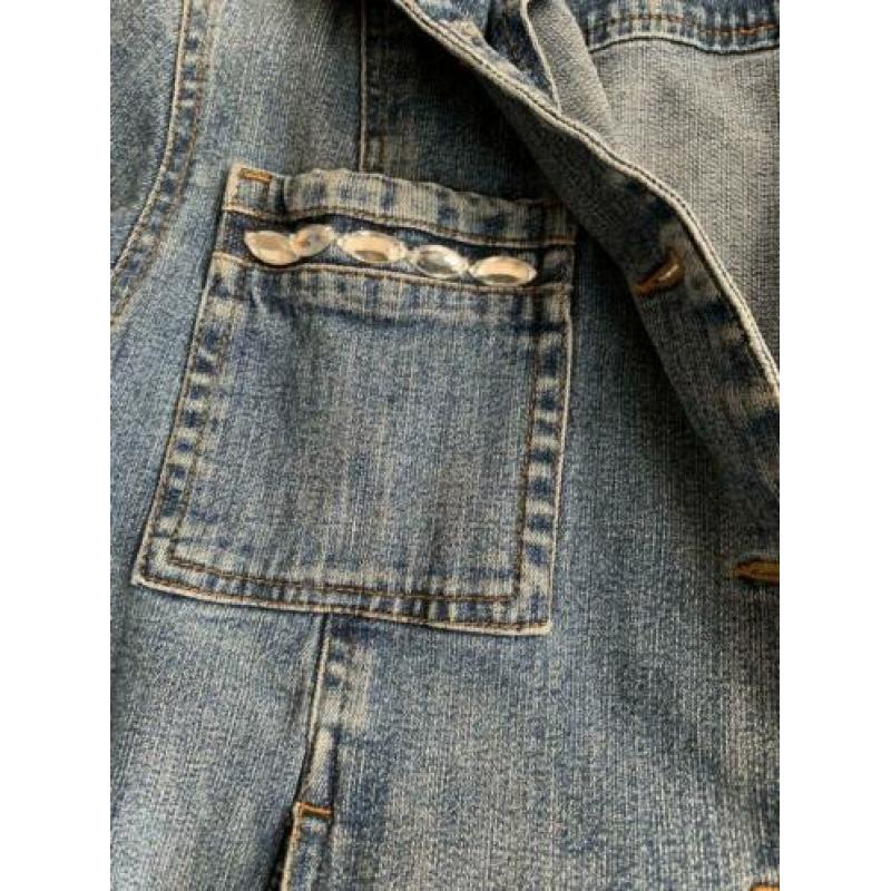 ?? Spijkerjasje 42-44 stretch denim jack spijkerjack L ??