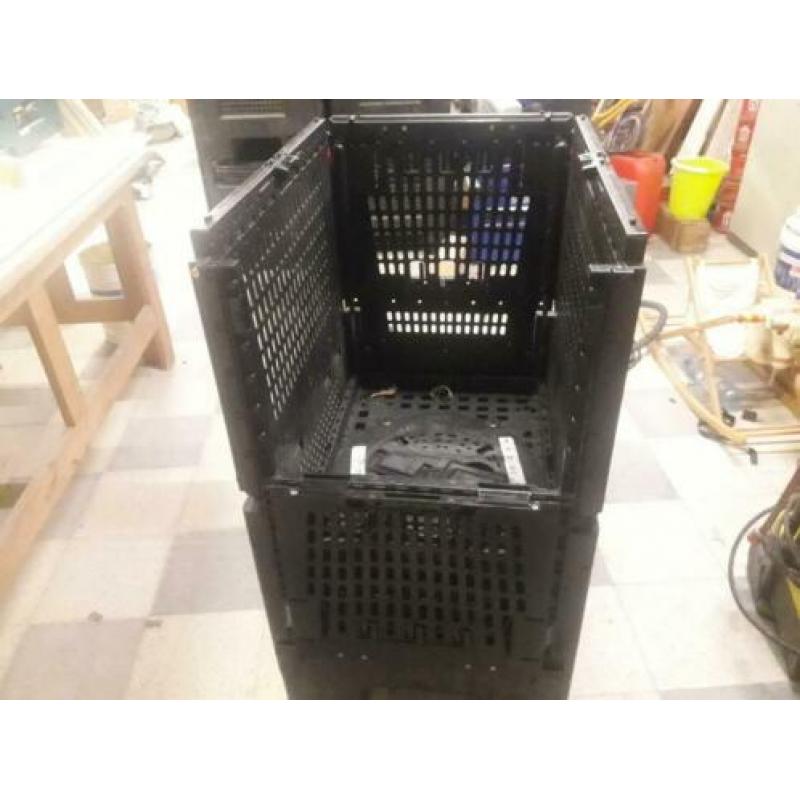 Stapelkratten 110x 60 x 80 met verende bodem