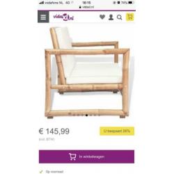 Tuin/balkon bankje