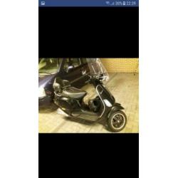 Vespa s 4tact 4v zwart te koop 2008