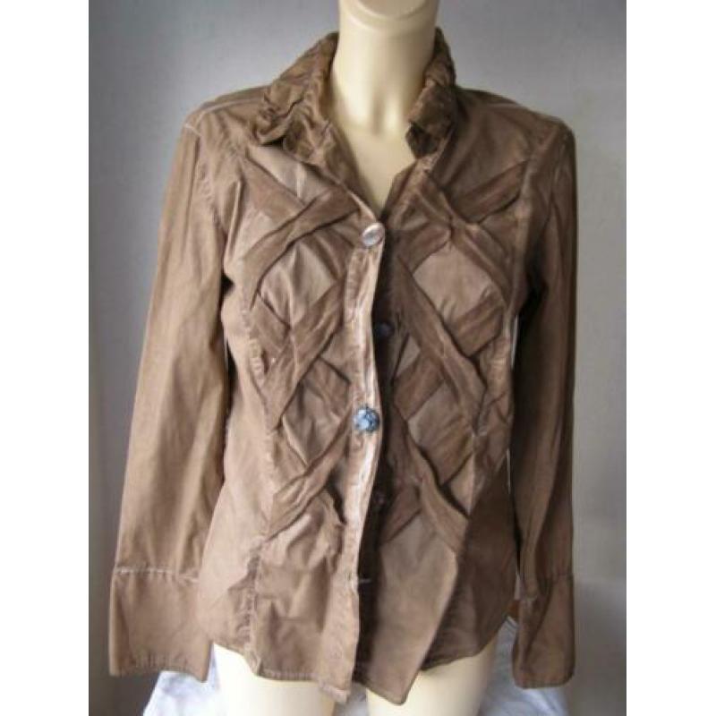 Elisa Cavaletti Chice blouse blouses Bruin ZGAN MAAT L