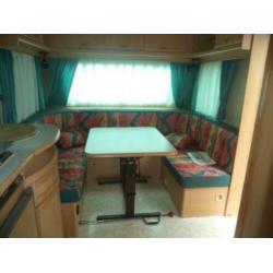 Caravan Adria Unica 502 up met nieuwe boogvoortent en mover