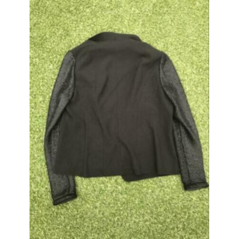 Zwart jasje van Marc Aurel, mt 46