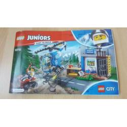 10751 Lego Juniors City Politieachtervolging in de bergen