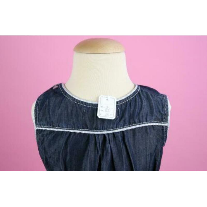 *NIEUW* Drappa Dot jumpsuit donkerblauw maat 116 (6 jaar)