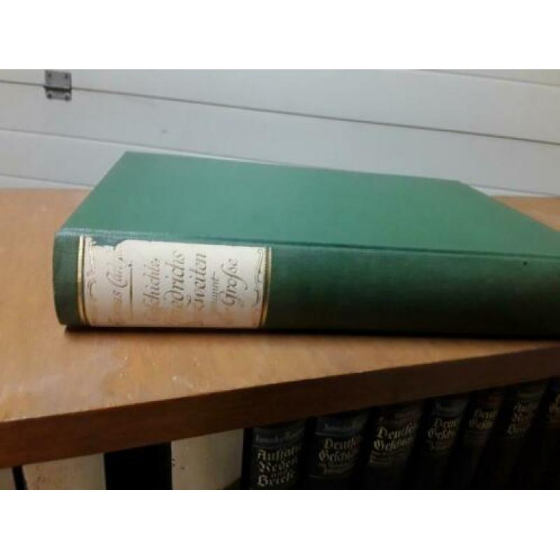 Serie boeken Thomas carlyle Bernhard erdmannsdorfer