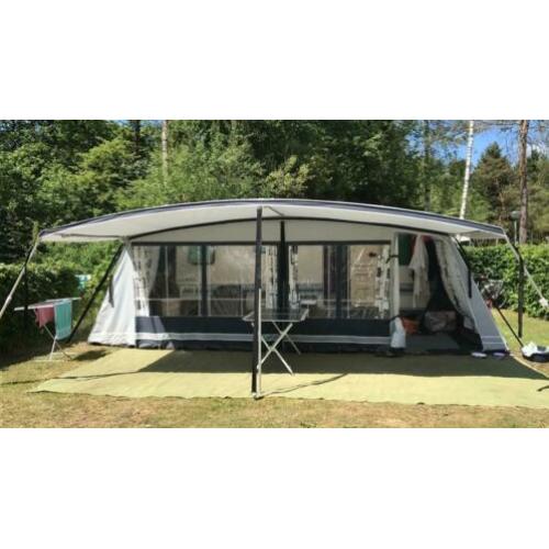 Caravan Adria Unica 502 up met nieuwe boogvoortent en mover