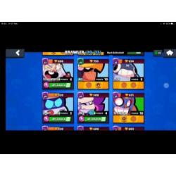 Brawlstars account veel skins