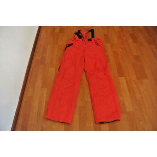 2 Nieuwe Ski-Broeken B.Bocelli Sportswear.Blauw en Rood M