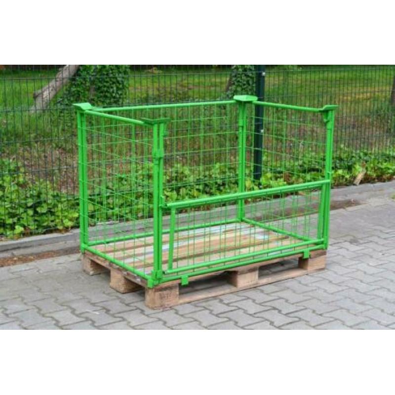 Gaasopzetrand, gaascontainer, palletbox, Gaaskrat GB013