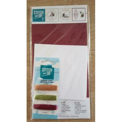 2x compleet pakket stitch&do.