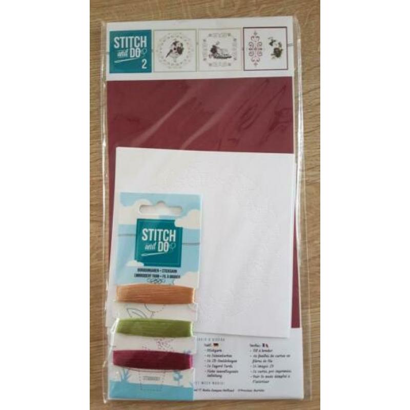 2x compleet pakket stitch&do.
