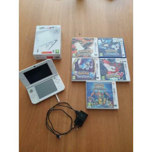 Witte Nintendo 3ds xl