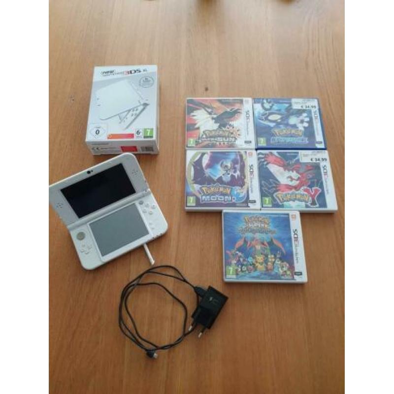 Witte Nintendo 3ds xl