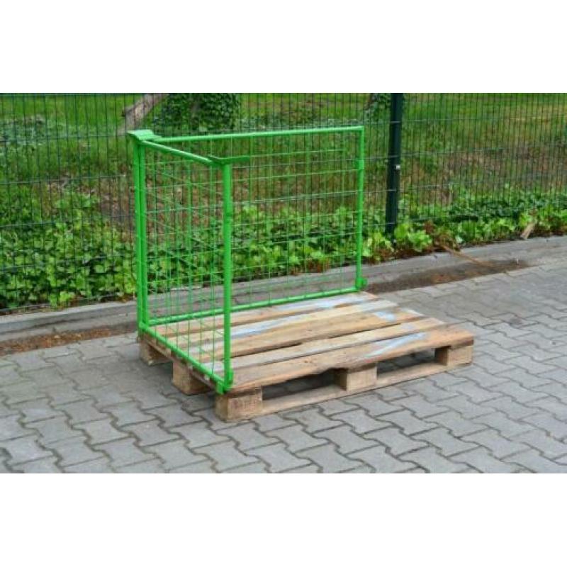 Gaasopzetrand, gaascontainer, palletbox, Gaaskrat GB013