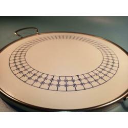 RETRO KERAMISCH DIENBLAD ART DECO stijl