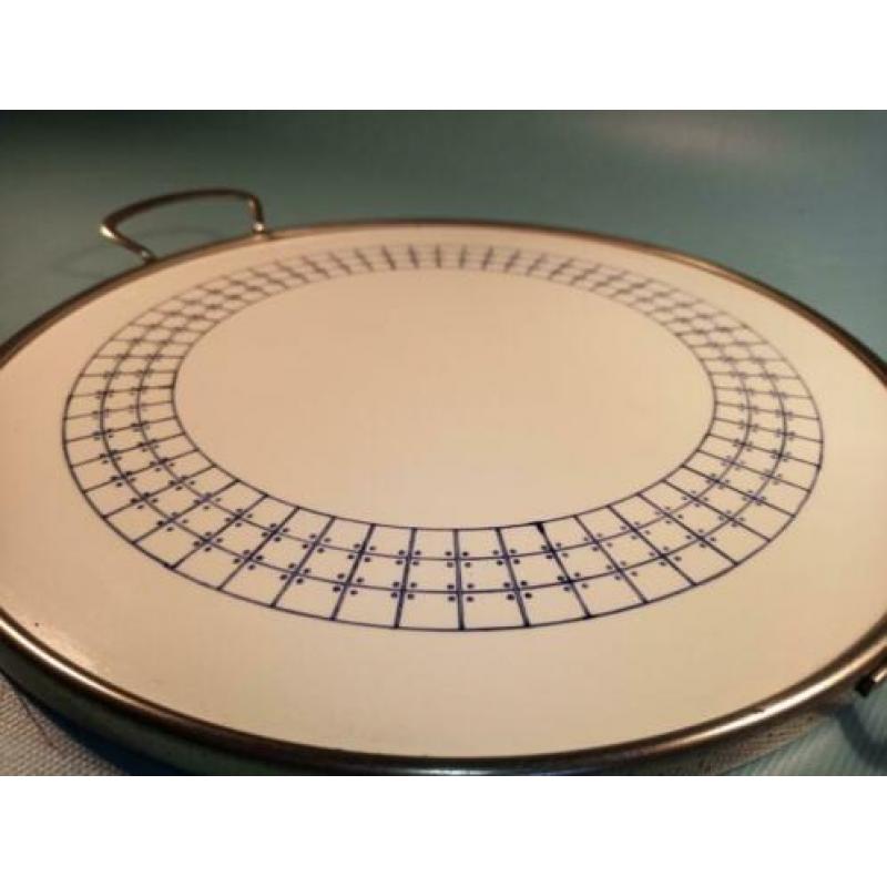 RETRO KERAMISCH DIENBLAD ART DECO stijl