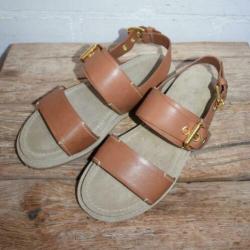 CAR SHOE - Leren sandaaltjes maat 36,5/37 - Nieuw - CARSHOE