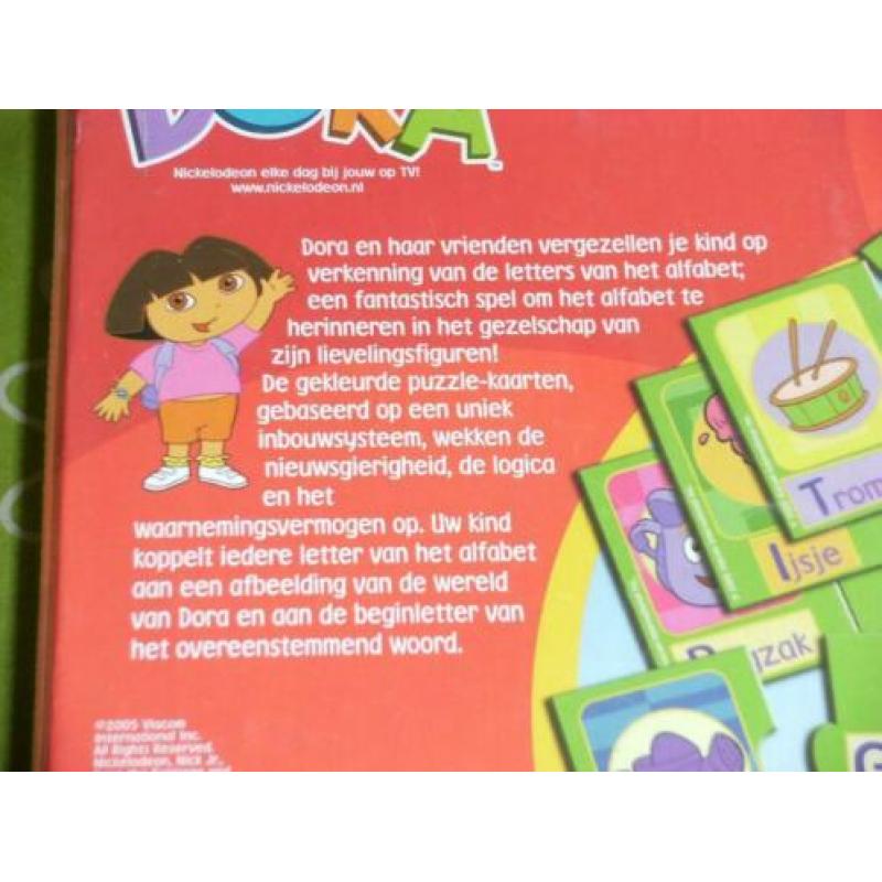 Nieuw: Het alfabet met Dora