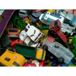 Leuke partij Matchbox auto's/vliegtuigen