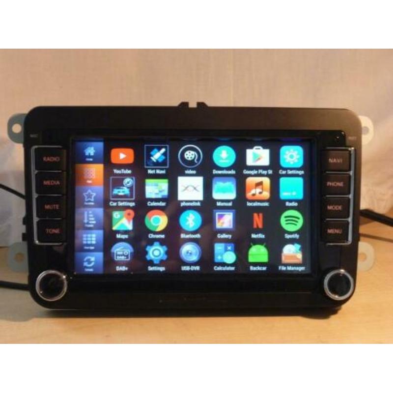 Android VW SEAT SKODA Radio - Navigatie Polo Passat Golf ...