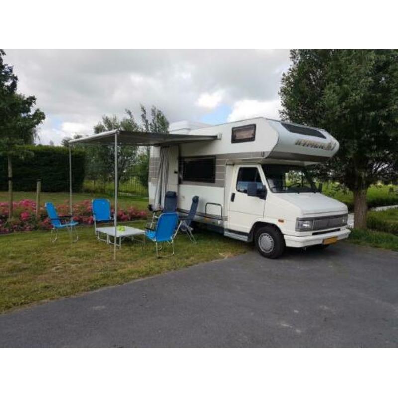 Fiat Ducato 290 Hymer Camp/luifel,Fietsenrek Alkoof camper
