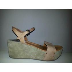 Prachtige TREMP schoenen bruin leder maat 40