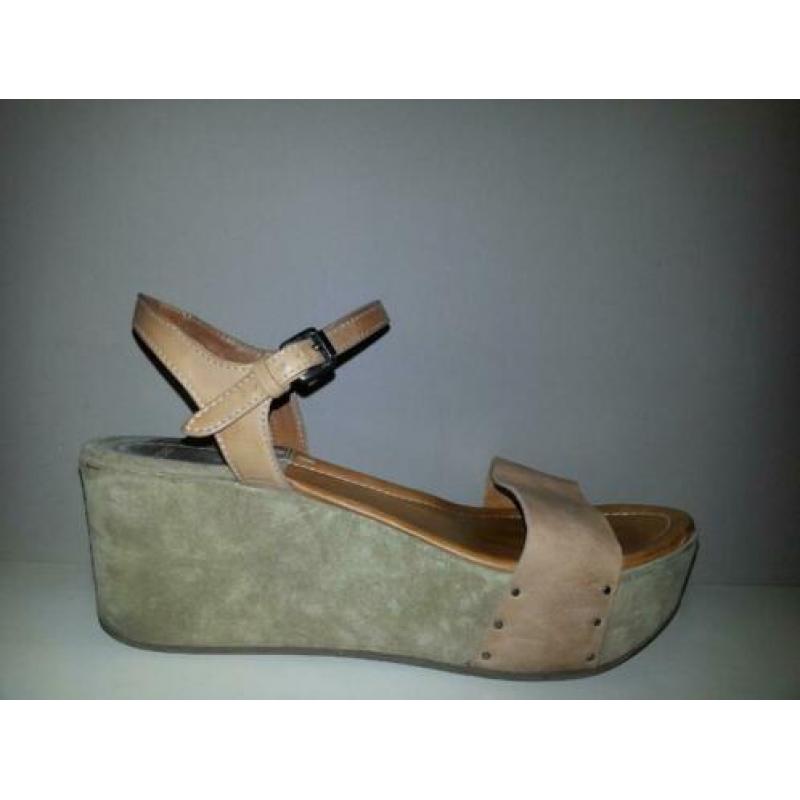 Prachtige TREMP schoenen bruin leder maat 40