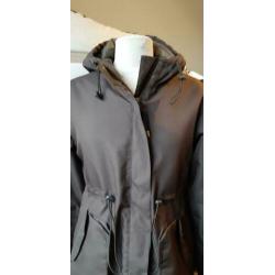 Winterjas | donker groen | maat 38/40