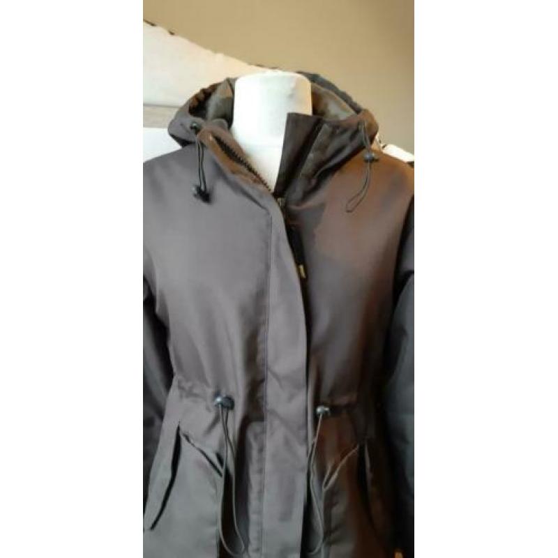 Winterjas | donker groen | maat 38/40