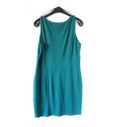 Jurk merk MISS ETAM nieuwst elastan maat L apart groen