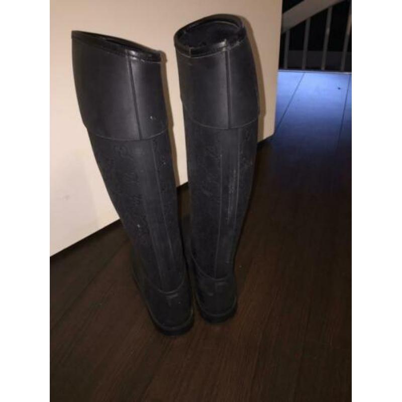 Originele Gucci regenlaarzen / rijlaarzen maat 37