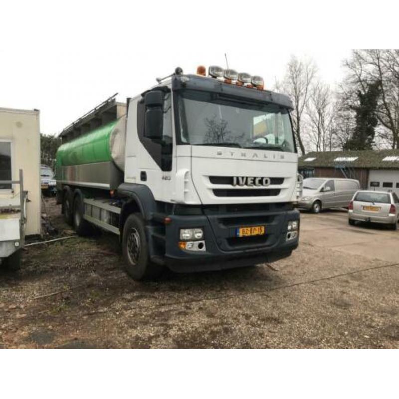 iveco stralis 2011 tankwagen melkwagen 16000 liter