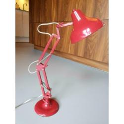 Mooie rode design bureaulamp