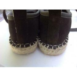 Espadrilles groen 37