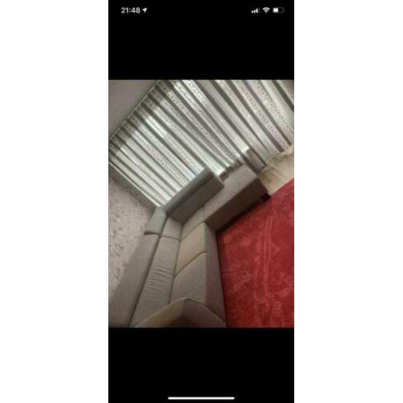 Leuke grijs lounge bank