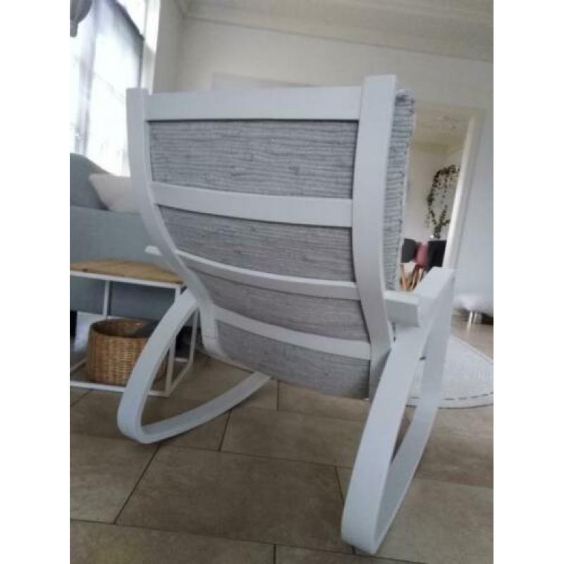 Zgan stoere Scandinavische schommelstoel poang gerestyled