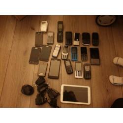 Partij telefoons