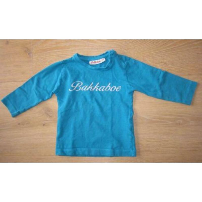 Mooi shirt BAKKABOE maat 62-68